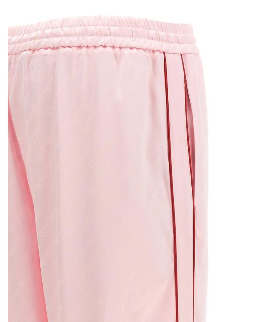 Pantalones Con Cordones Off-White c/o Virgil Abloh de color Pink