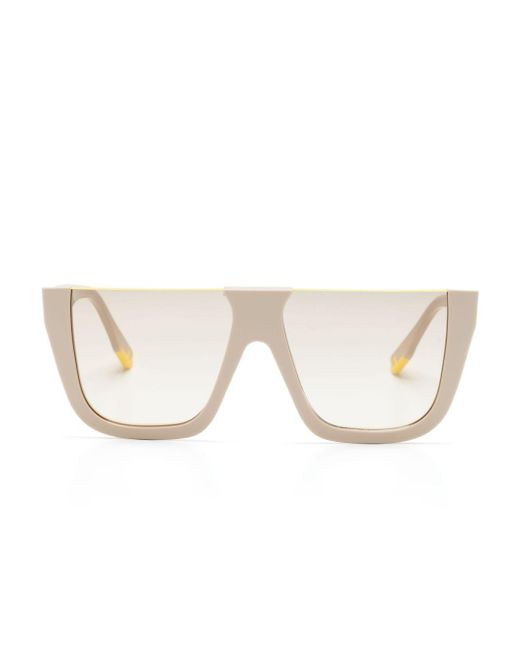 Fendi Natural Square-frame Sunglasses