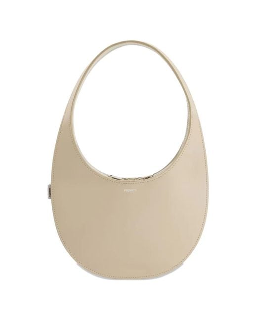 Coperni White Arched Handle Swipe Shoulder Bag