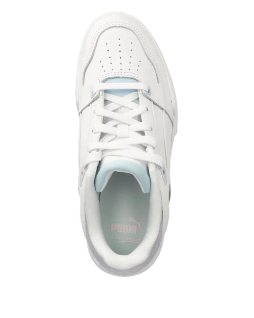 PUMA White Slipstream Sneakers