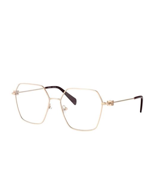 Liu Jo Natural Geometric-Frame Glasses