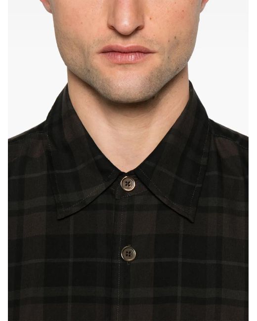 Our Legacy Black Borrowed Shirt for men