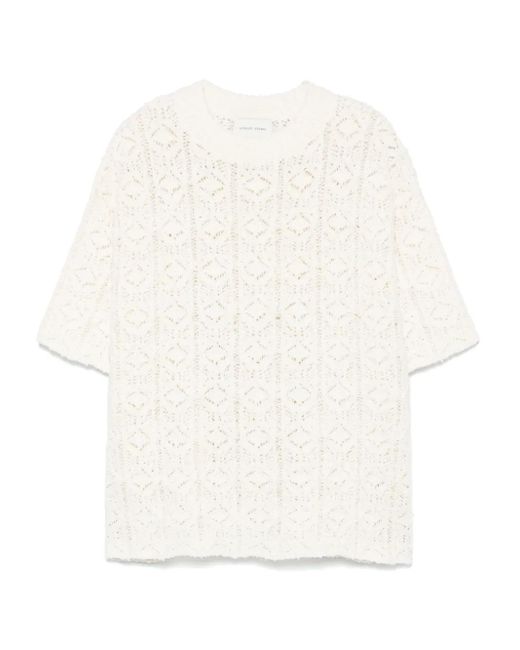 Maglione Antila di Loulou de Saison in White