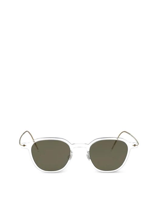 Lindberg Green Oval Frame Sunglasses for men