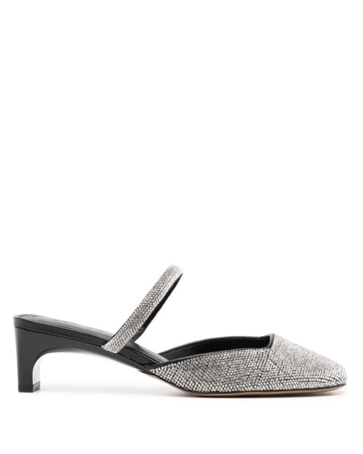 Bertie 50mm Leather Mules