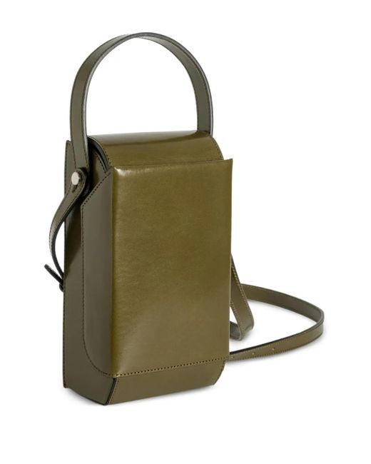 Merryl Tielman Green Frank Top-Handle Cross Body Bag