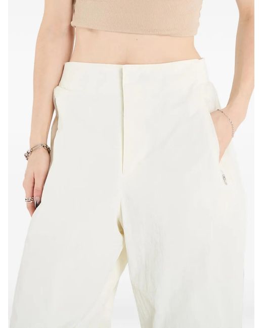 Adidas White Airdrome Shield Panelled Trousers