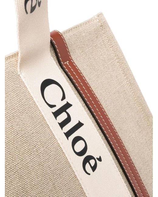 Chloé Natural Woody Shopper