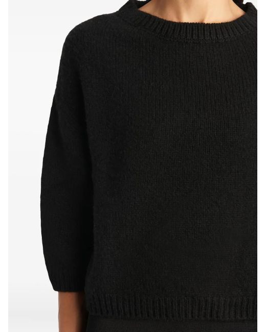 Maglione Girocollo di Khaite in Black