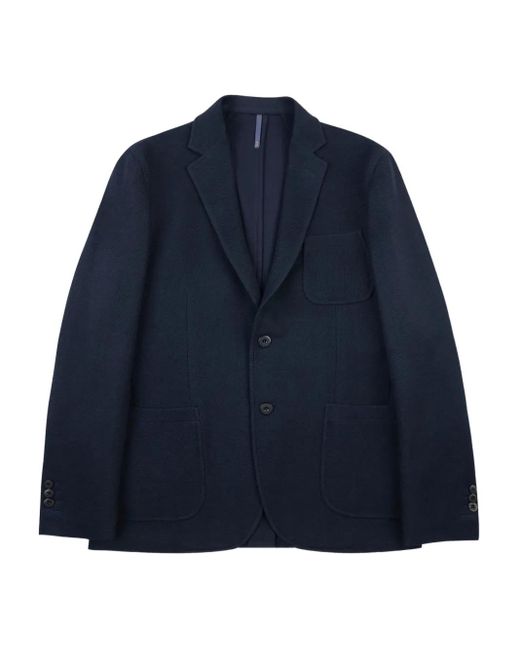 Montedoro Blue Two-Button Blazer for men