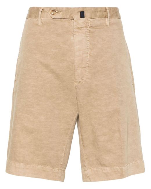 Incotex Natural 39 Cotton-blend Chino Shorts for men