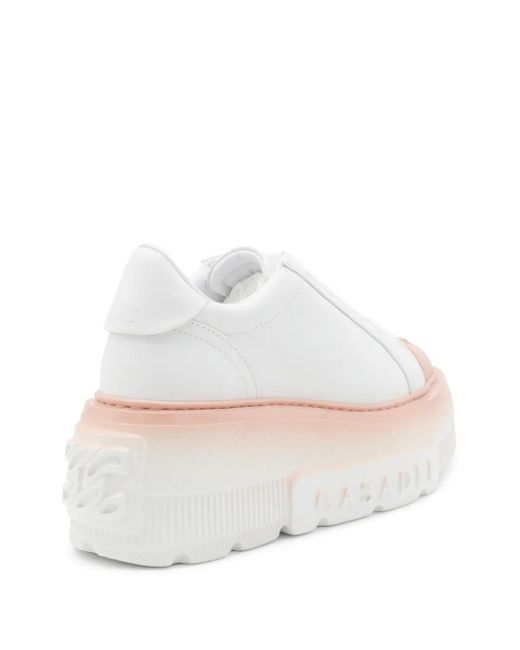 Casadei White Salen Trainers