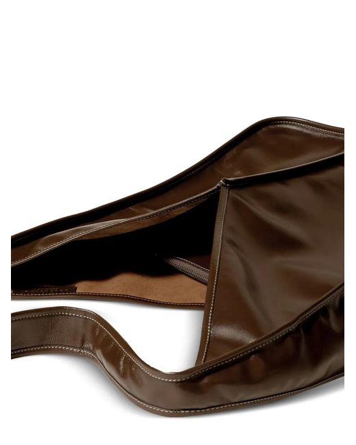 Hereu Brown Shoulder Bags for men
