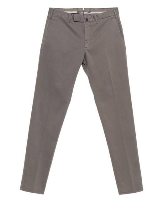 メンズ Incotex ストレッチコットン パンツ Gray