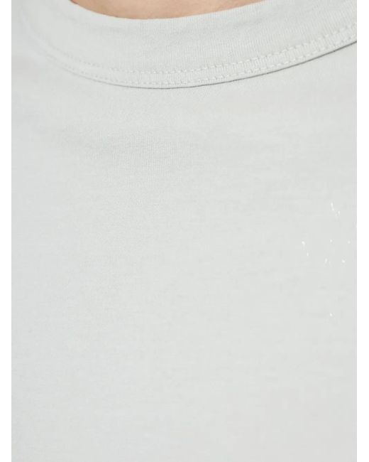 Officine Generale White Crew-Neck T-Shirt