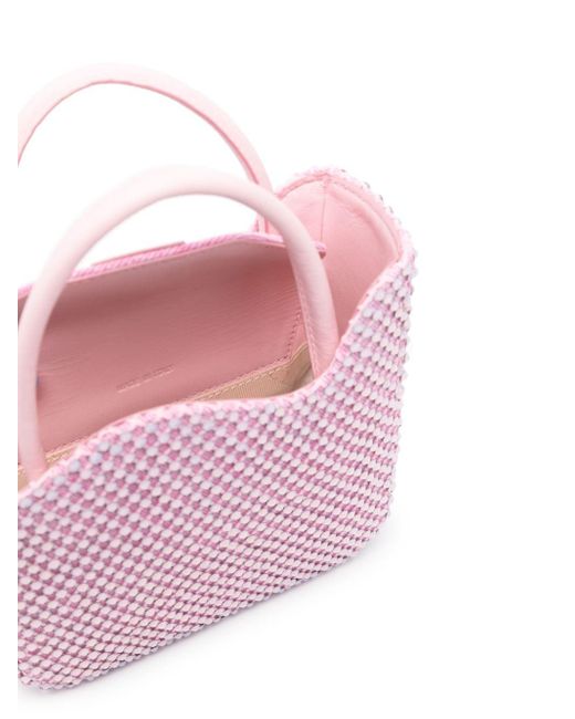 Bolso shopper Ivy mini Le Silla de color Pink