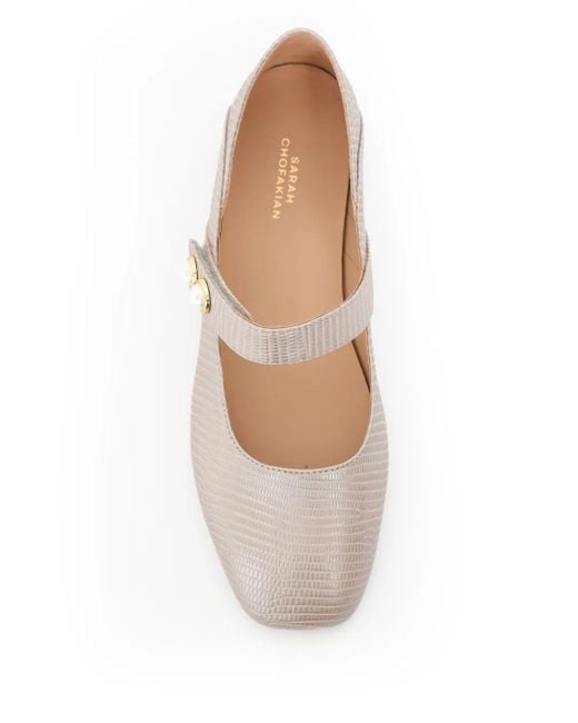 Sarah Chofakian Brume フラットシューズ White