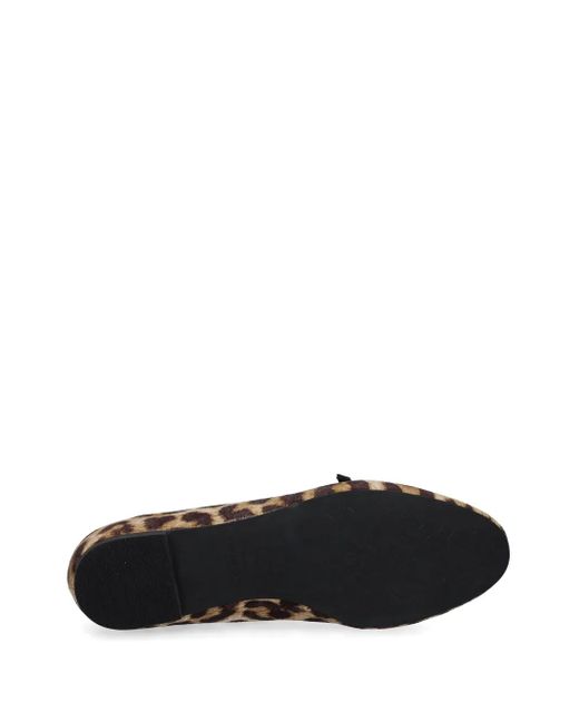Kurt Geiger Brown Flexi Ballerinas