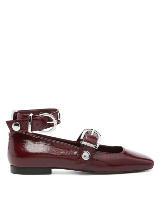 Mary Janes di Maje in Brown
