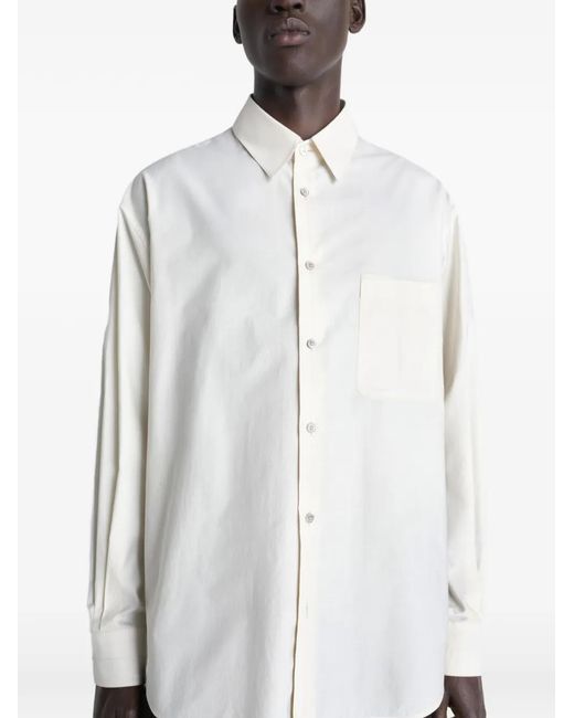 Lemaire White Regular Shirt for men