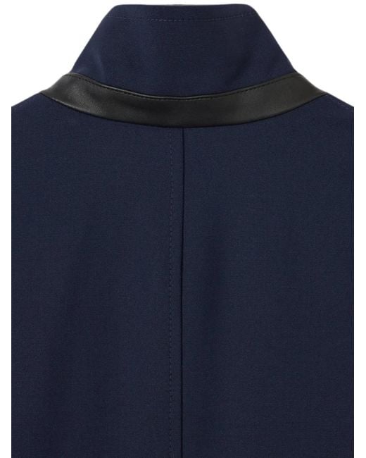 RETORI Blue Virgin-Wool Blazer for men