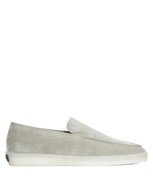 Fear Of God Gray Suede Loafers for men