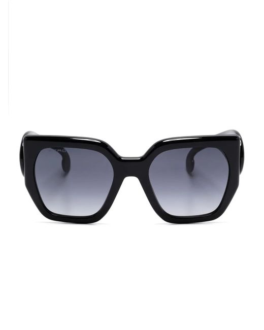 Etro Blue Oversize-Frame Sunglasses