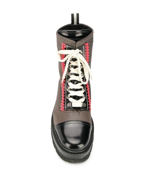 Bally Multicolor Maf-T Biker Boots for men