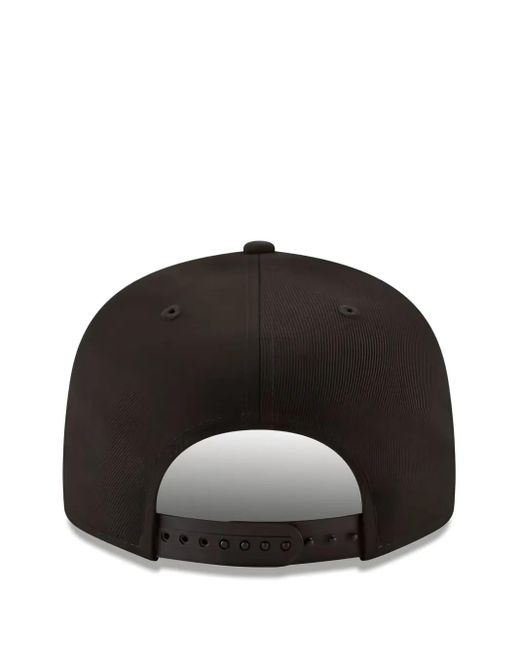 KTZ Black 9Fifty Flat-Brim Cap