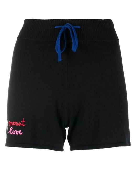 Rossignol Black 'Mount Of Love' Drawstring Shorts