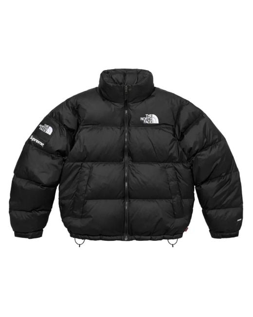 Supreme Black X The North Face Nuptse Jacket for men