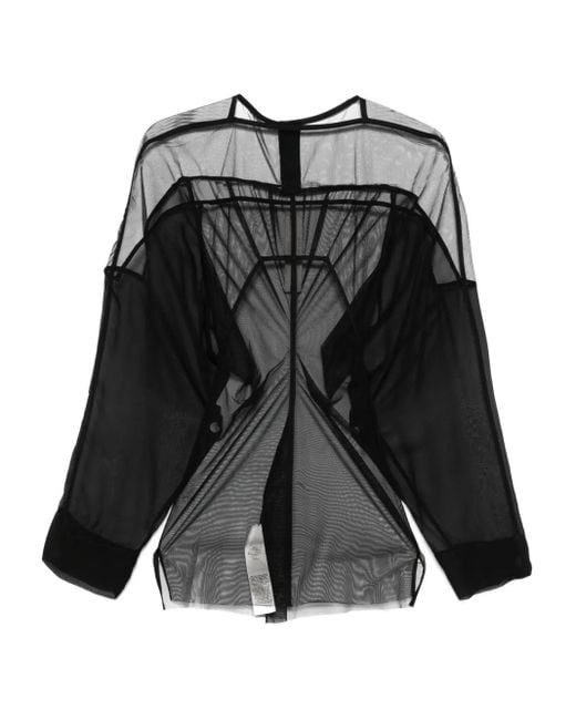 Rick Owens Black Collage T-Shirt