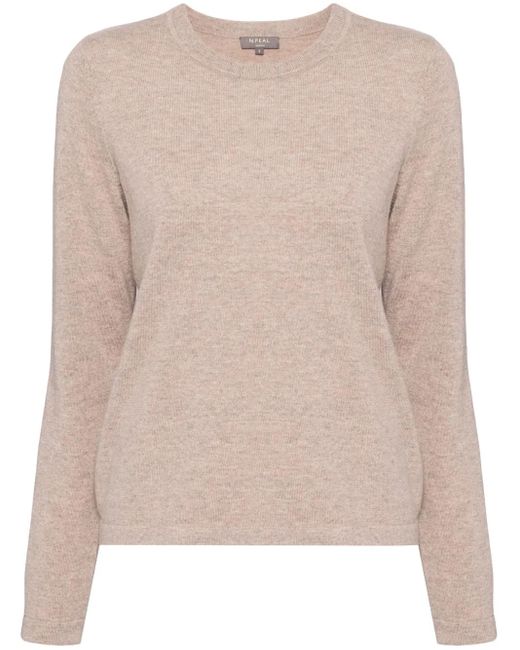 Pull À Design Nervuré N.Peal Cashmere en coloris Natural