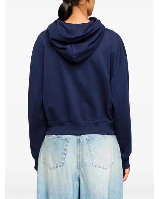 J.W. Anderson アンカー エンブロイダリー パーカー Blue