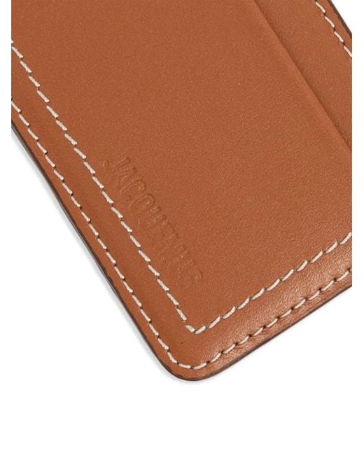 Jacquemus Brown Card Case for men