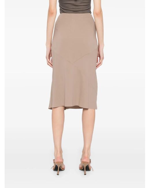 Rick Owens Natural Strutter Skirt
