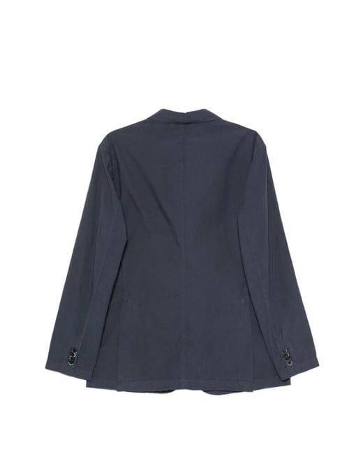 Barena Blue Borgo Notch-Lapel Patch-Pocket Blazer for men