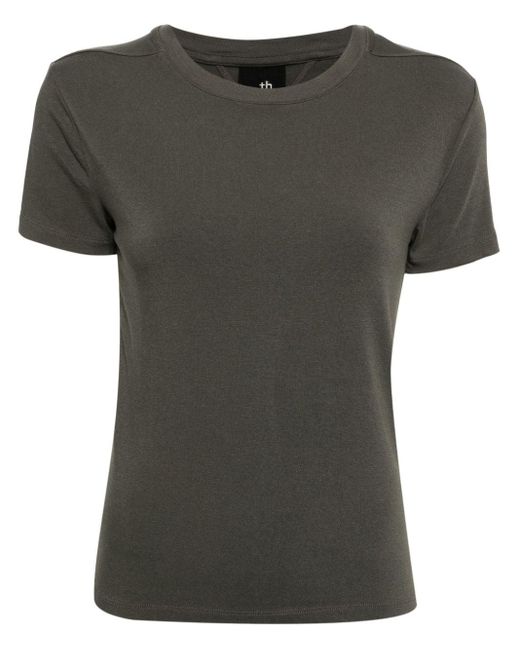 Thom Krom Black T-Shirt aus Baumwollgemisch