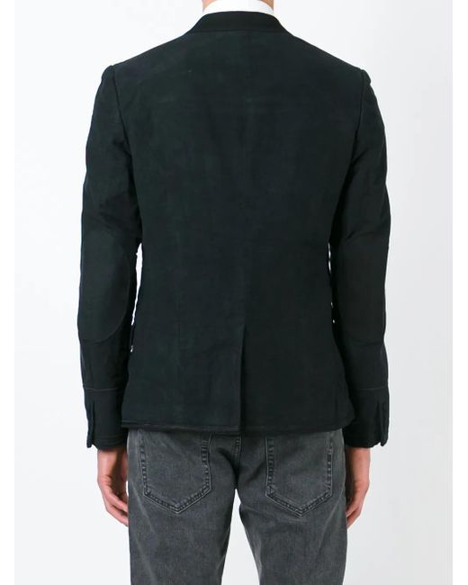 メンズ Junya Watanabe 1つボタンブレザー Black