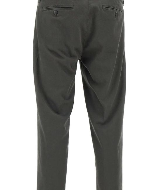 Re-hash Gray Cuffed-Hem Chinos for men