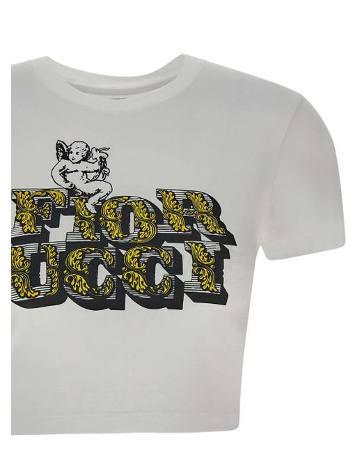 Fiorucci Rococo Tシャツ Gray