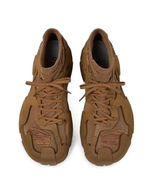 Camper Brown Tossu Panelled Sneakers