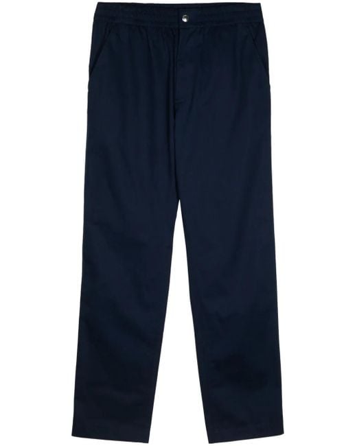 Maison Kitsuné Blue Casual Pants for men