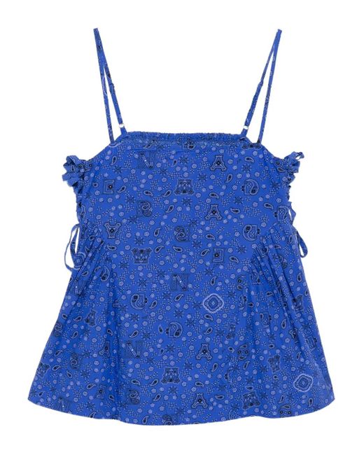 Damson Madder Cressida Hemd in het Blue