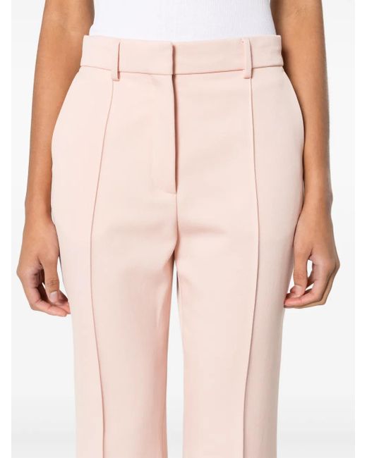 Lanvin Pink Textured Trousers