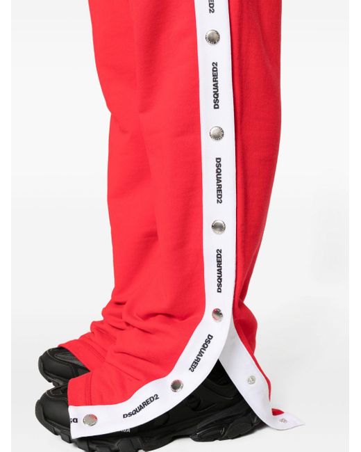 Pantaloni sportivi Burbs di DSquared² in Red da Uomo