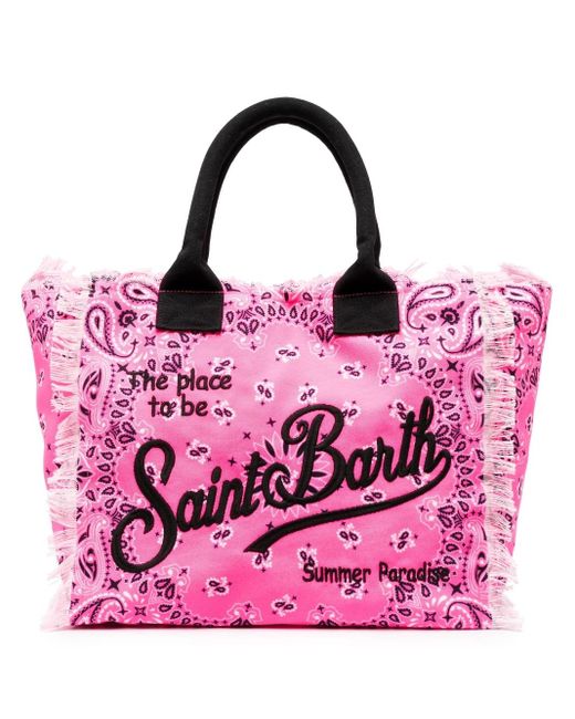 Mc2 Saint Barth Pink Colette Strandtasche