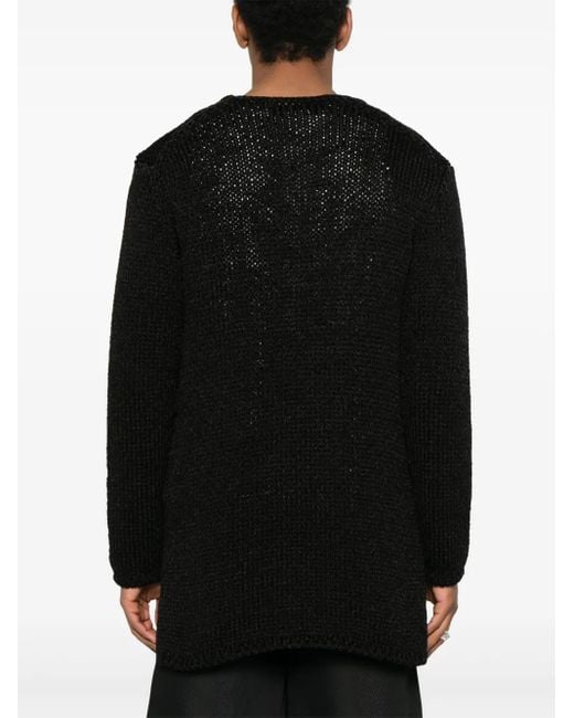 メンズ Comme des Garçons トリコット セーター Black