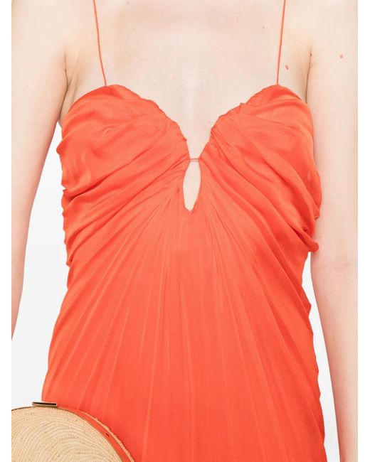 Raquel Diniz White New Sambra Dress With Ruffles
