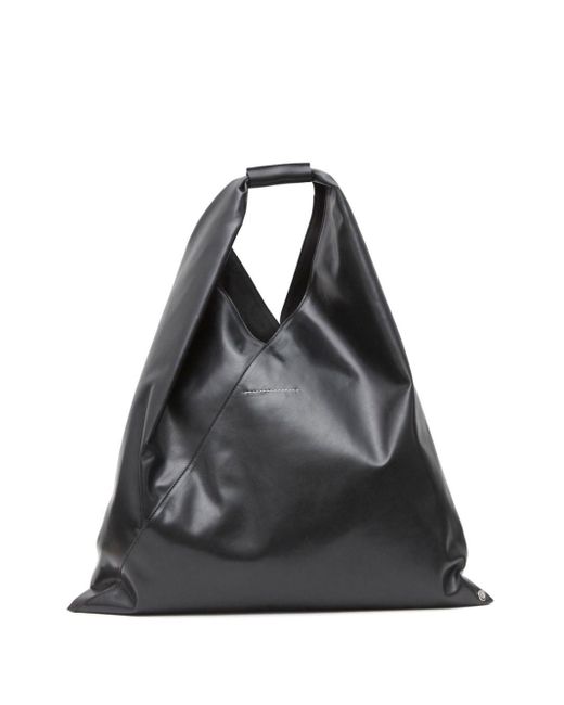 MM6 by Maison Martin Margiela Black Medium Japanese Tote Bag